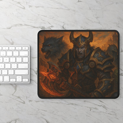 Dark Warlord Fantasy Mouse Pad