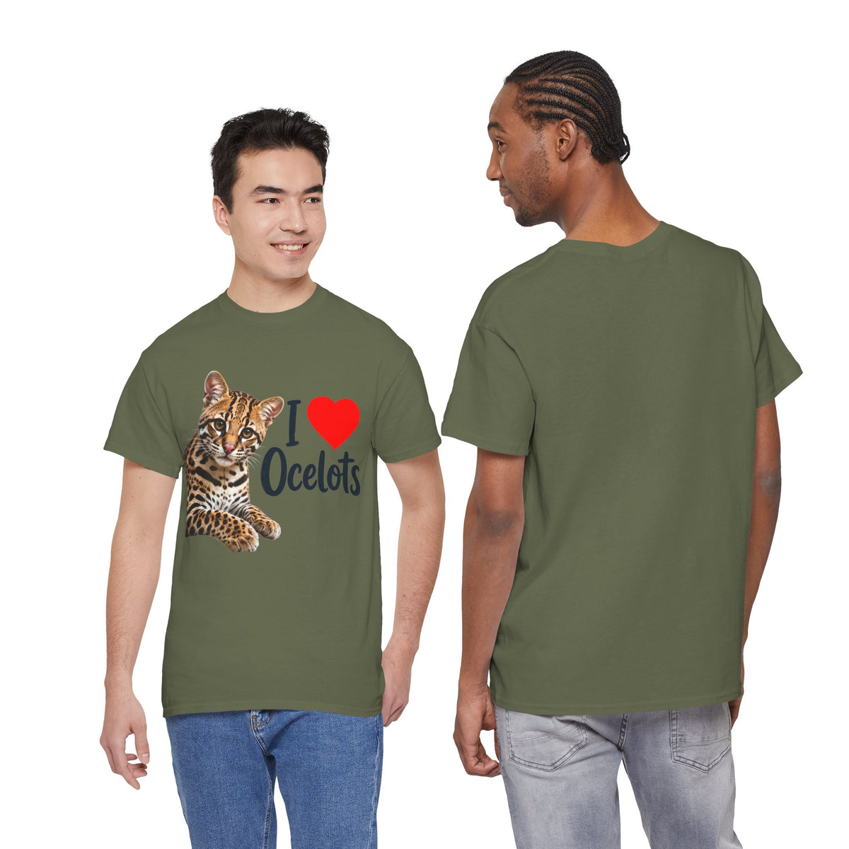 I Love Ocelots T-Shirt