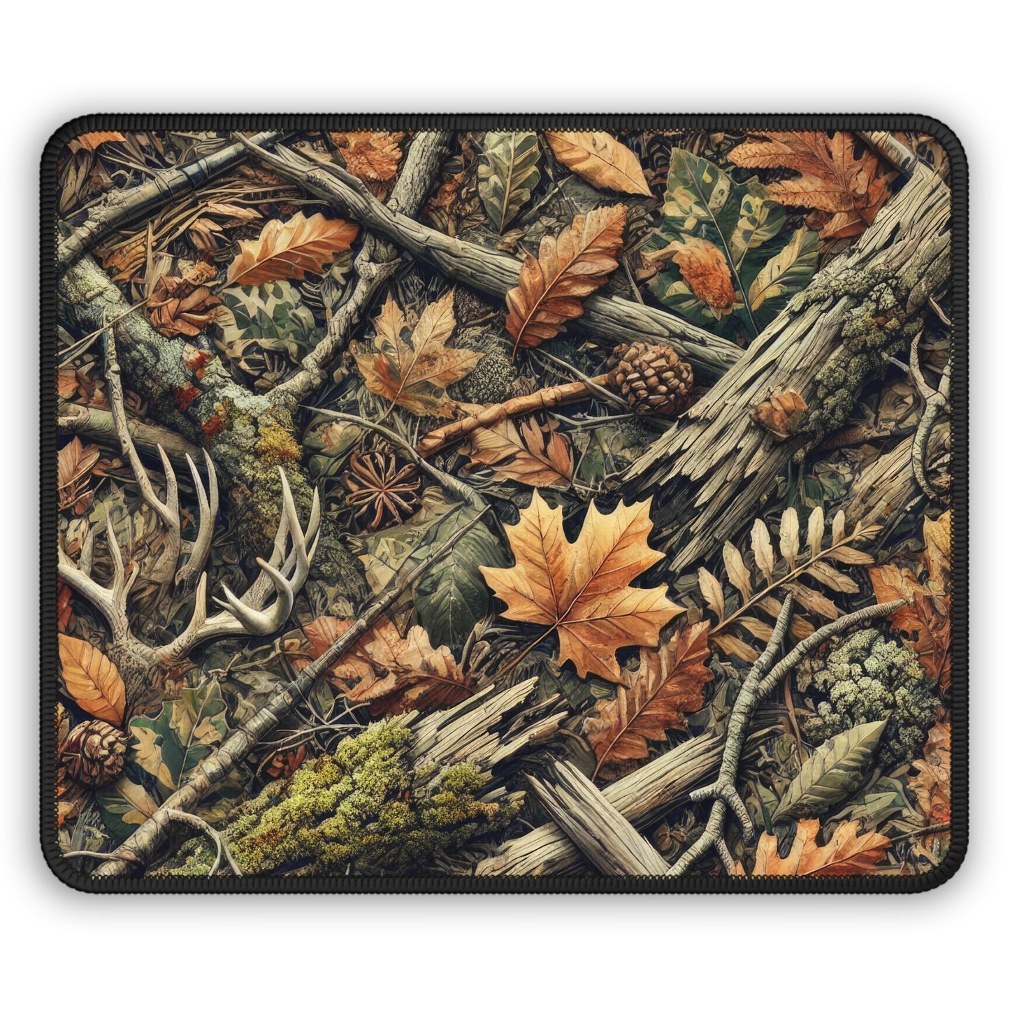 Woodland Camo Hunting Mouse Pad