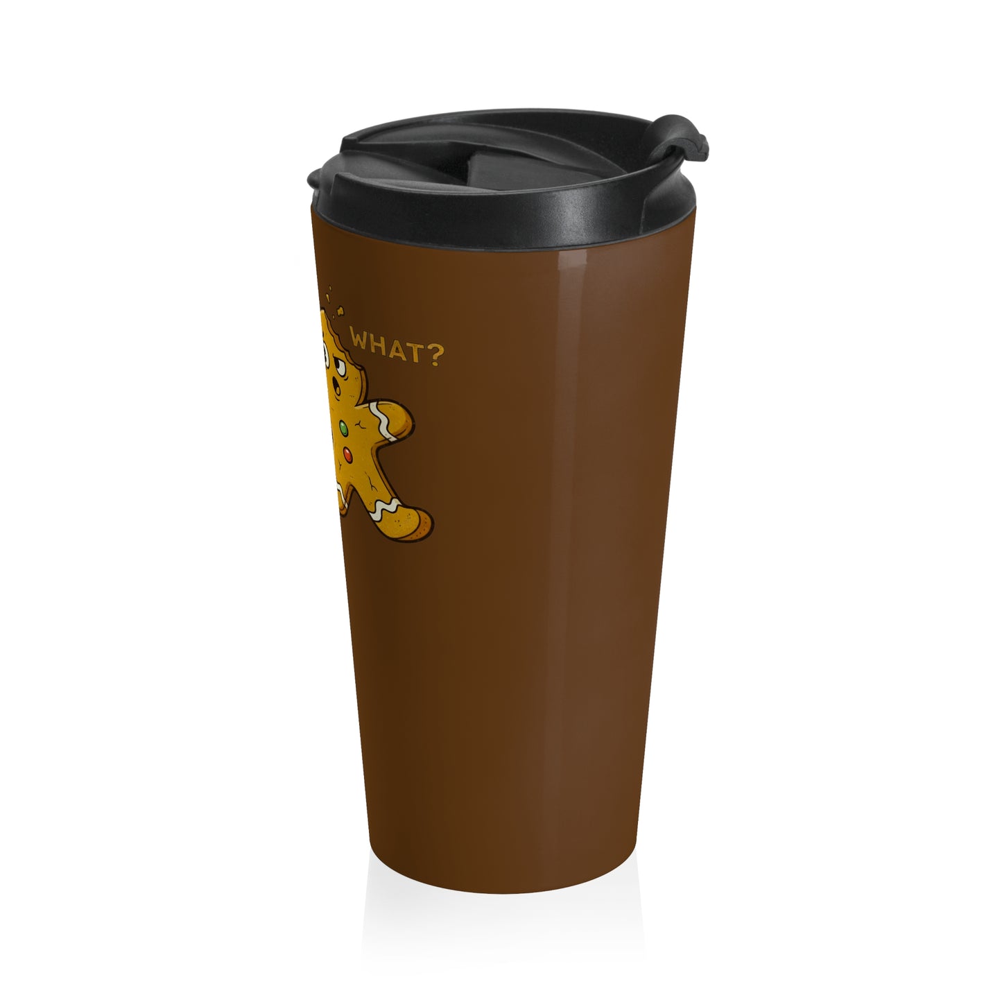 Gingerbread Panic Travel Mug