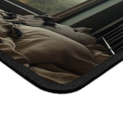 Cozy Haunted Autumn Mouse Pad