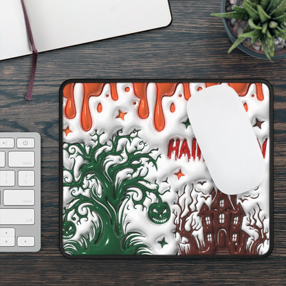Haunted Halloween Manor Mouse Pad