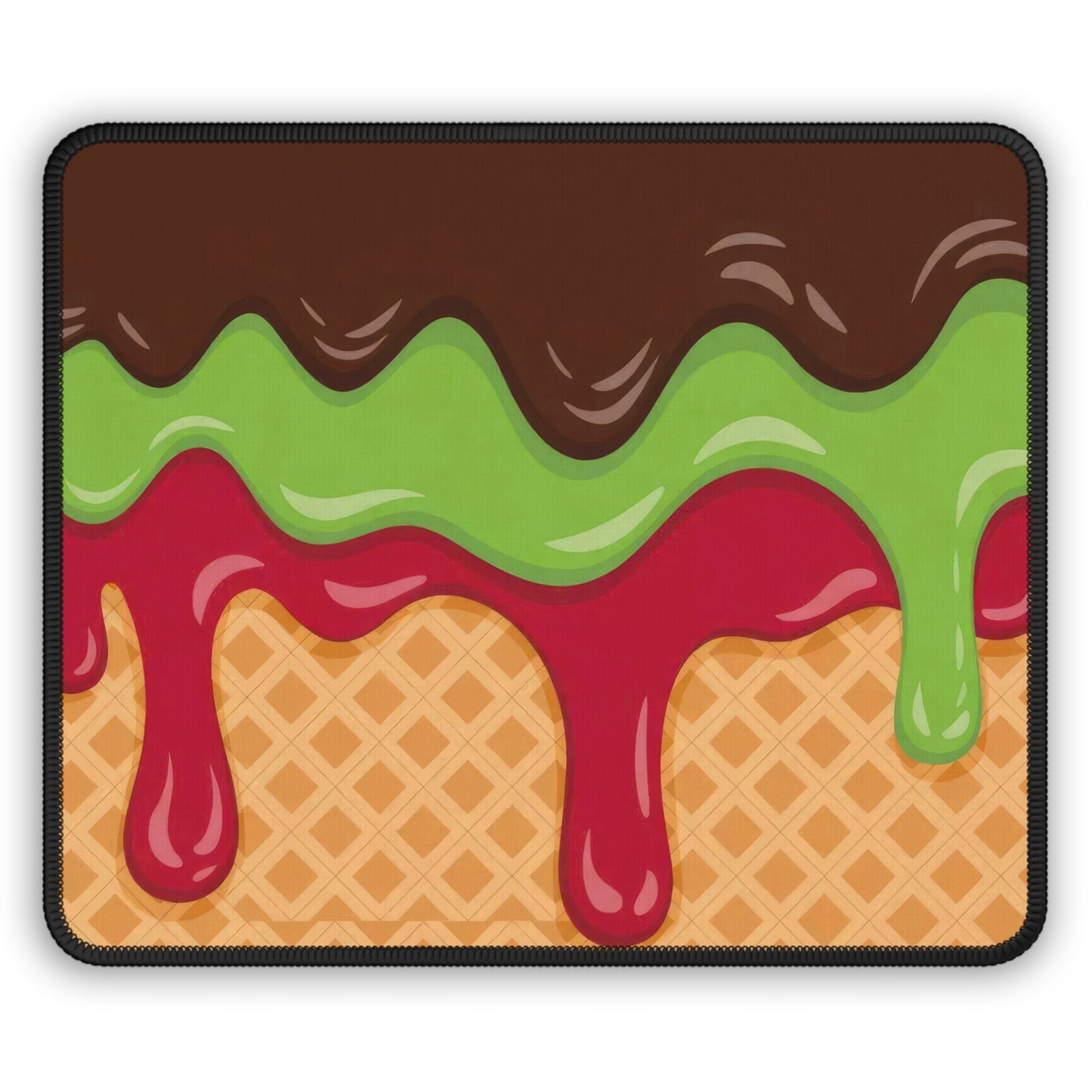 Triple Drip Ice Cream Mouse Pad