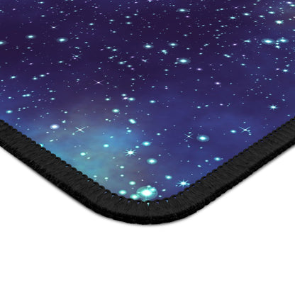 Midnight Starfield Glow Mouse Pad