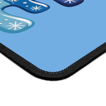 Snowman Love Mouse Pad