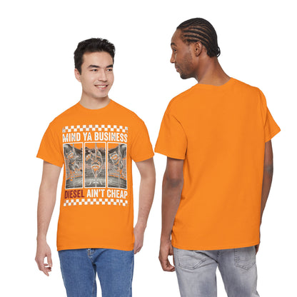 Mind Ya Business Diesel Ain’t Cheap Raccoon T-Shirt