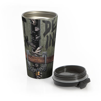 Zombie Door Travel Mug