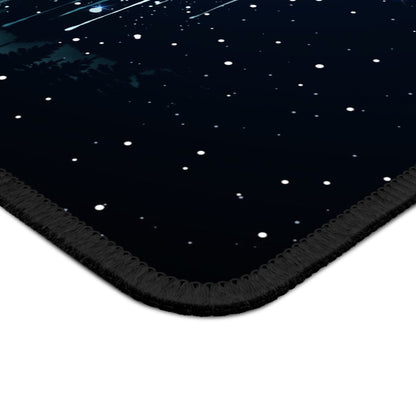 Moonlit Wolf Spirit Mouse Pad