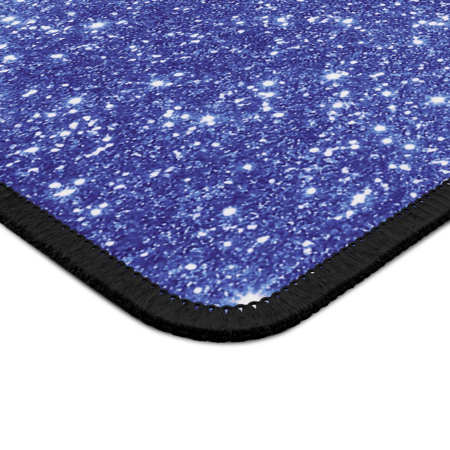 Sapphire Stardust Sparkle Mouse Pad