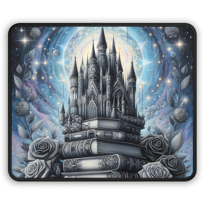 Enchanted Castle Library Mouse Pad