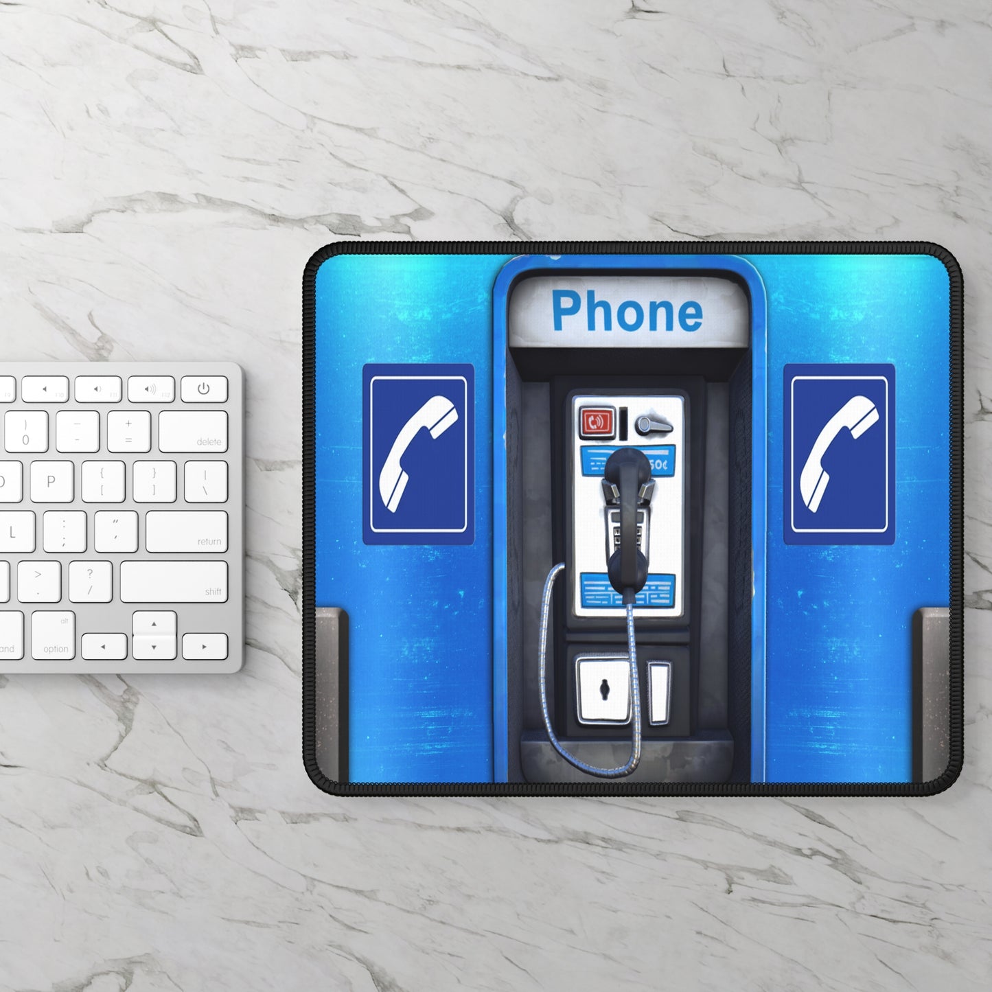 Retro Payphone Mouse Pad