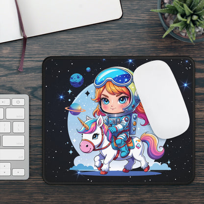 Space Unicorn Adventure Mouse Pad