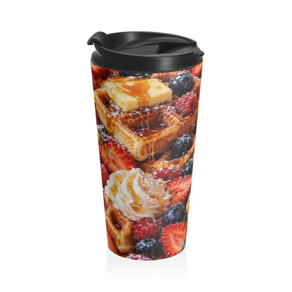 Berry Loaded French Toast Stainless Steel Travel Mug