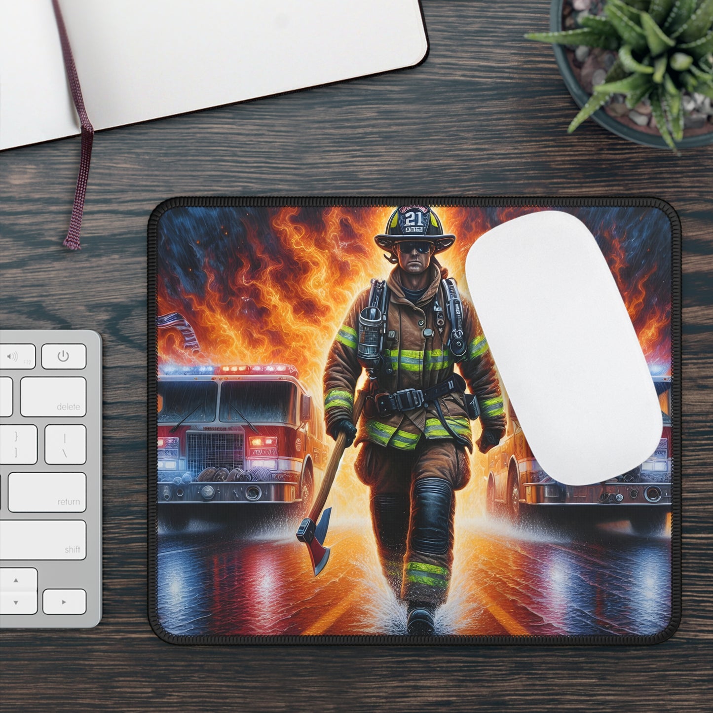 Into the Fire Mouse Pad