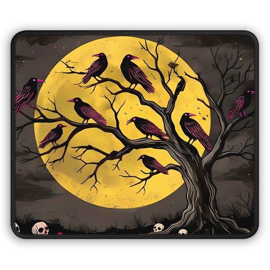 Midnight Ravens Mouse Pad
