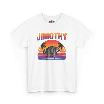 Jimothy Retro Sunset Raccoon T-Shirt