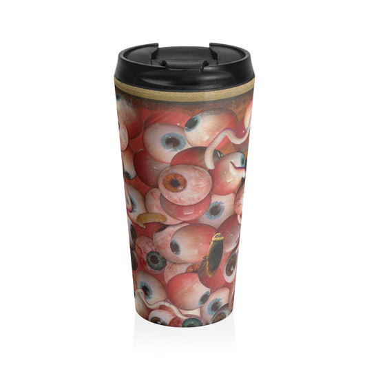 Eyeball Swarm Travel Mug