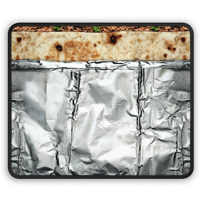 Foil-Wrapped Burrito Mouse Pad