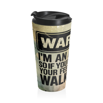 Warning Highly Sarcastic Travel Mug