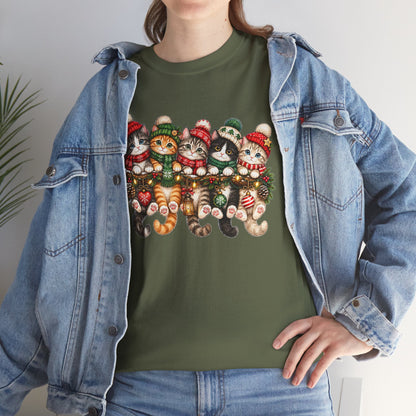 Christmas Kittens Holiday T-Shirt