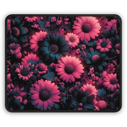 Midnight Bloom Floral Mouse Pad