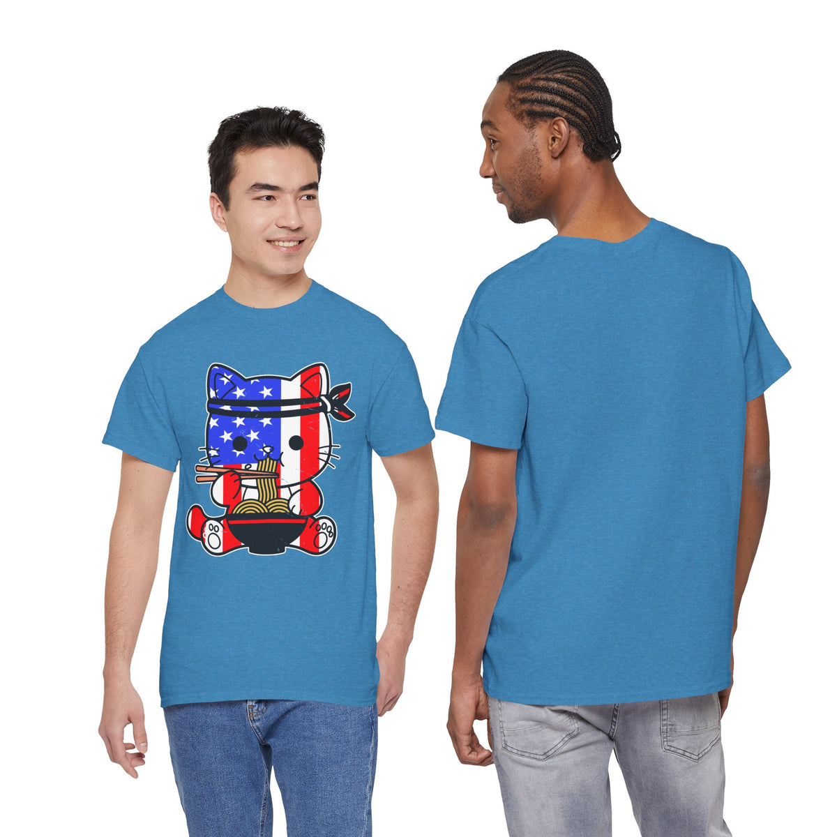Patriotic Ramen Cat T-Shirt