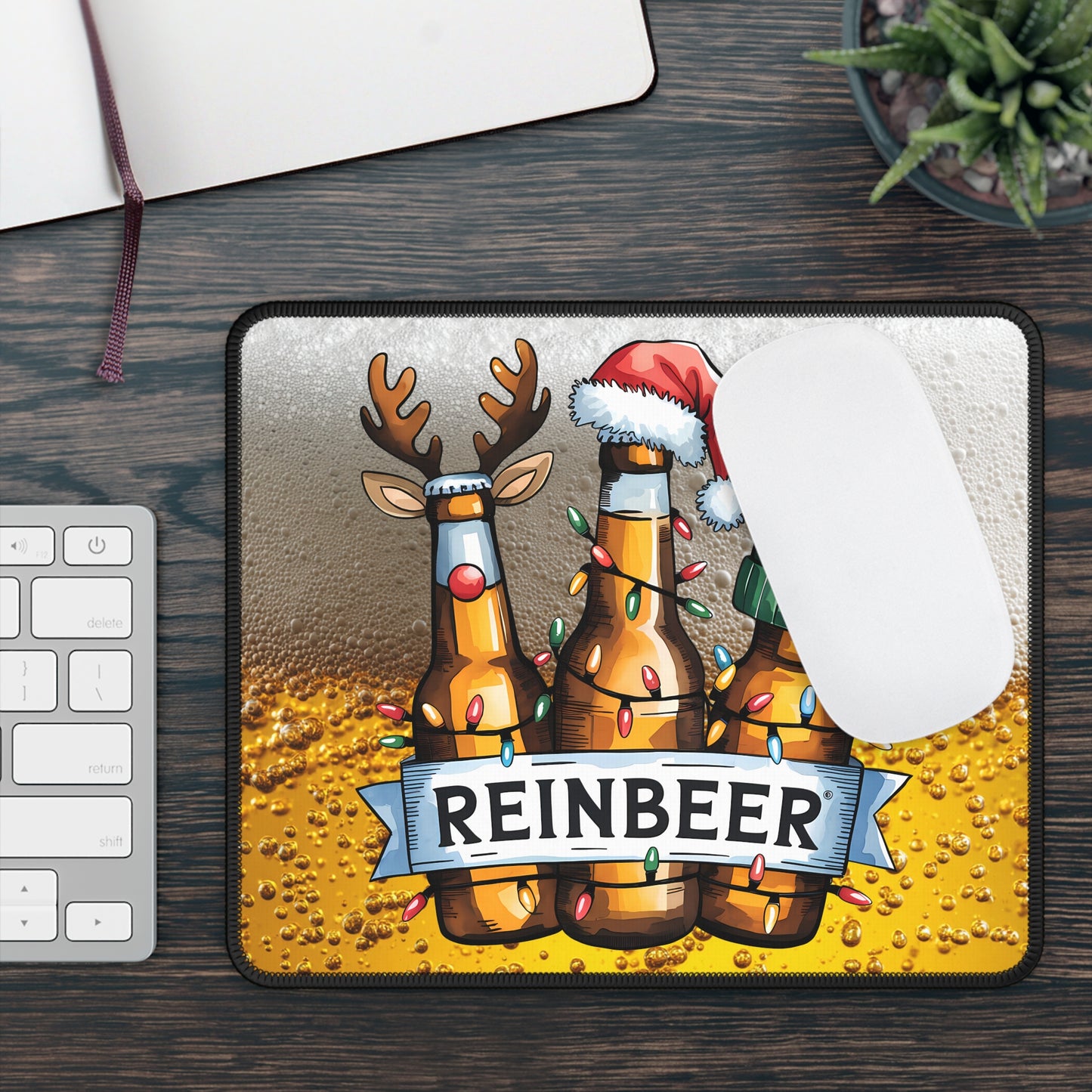 Reinbeer Christmas Mouse Pad