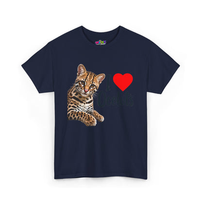 I Love Ocelots T-Shirt