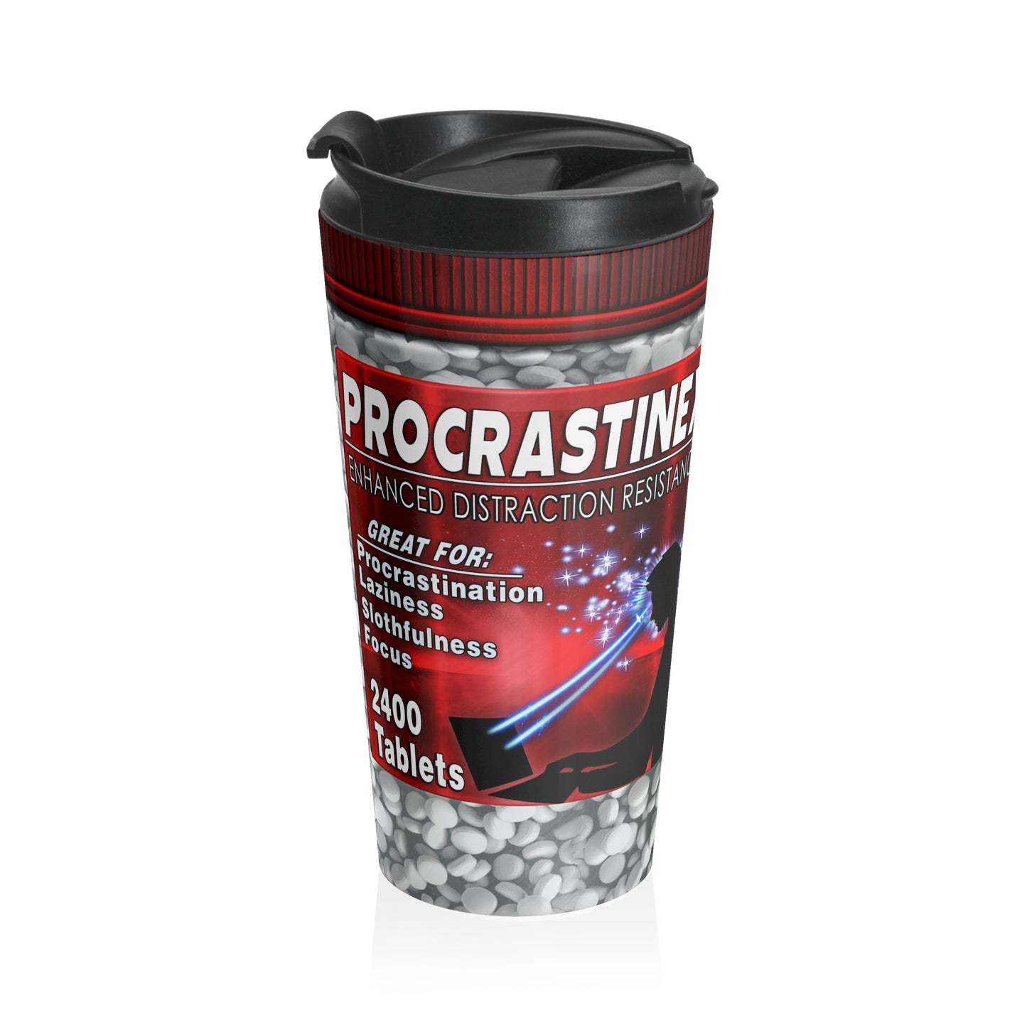 Procrastine Travel Mug