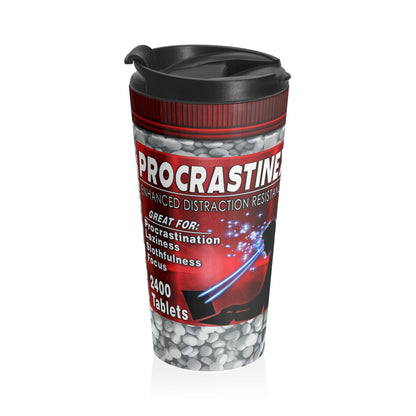 Procrastine Travel Mug