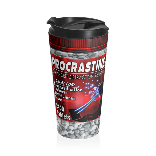 Procrastine Travel Mug
