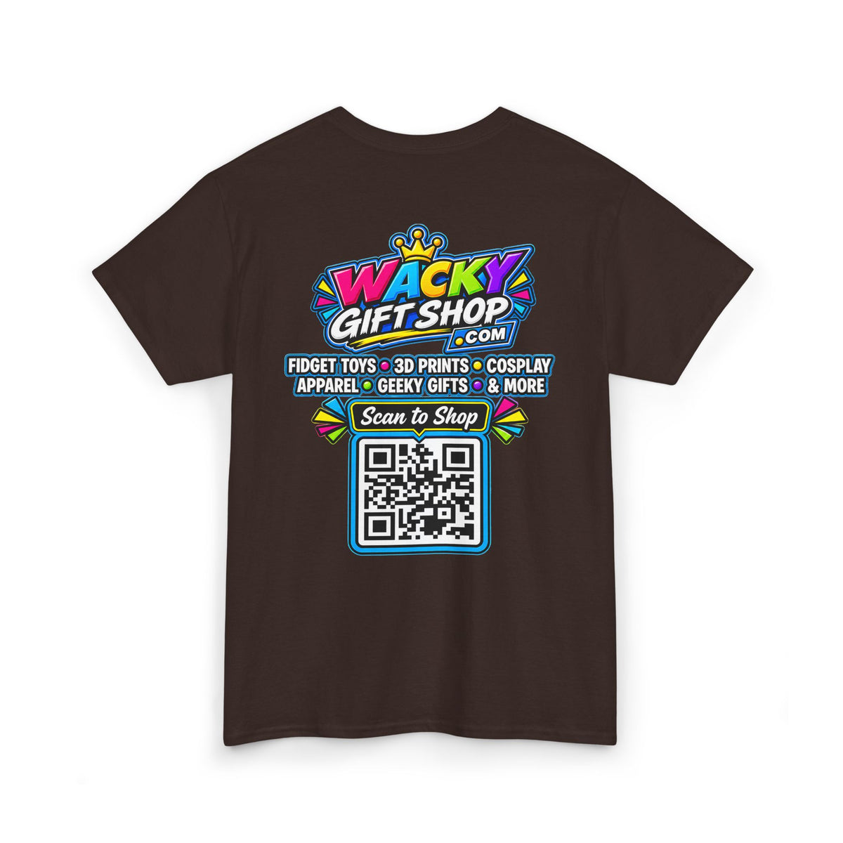 Official WackyGiftShop.com Logo T-Shirt