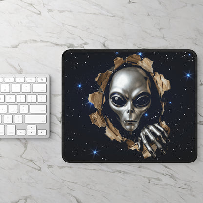 Alien Breakthrough Mouse Pad