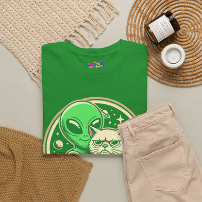 Alien Cat Encounter T-Shirt