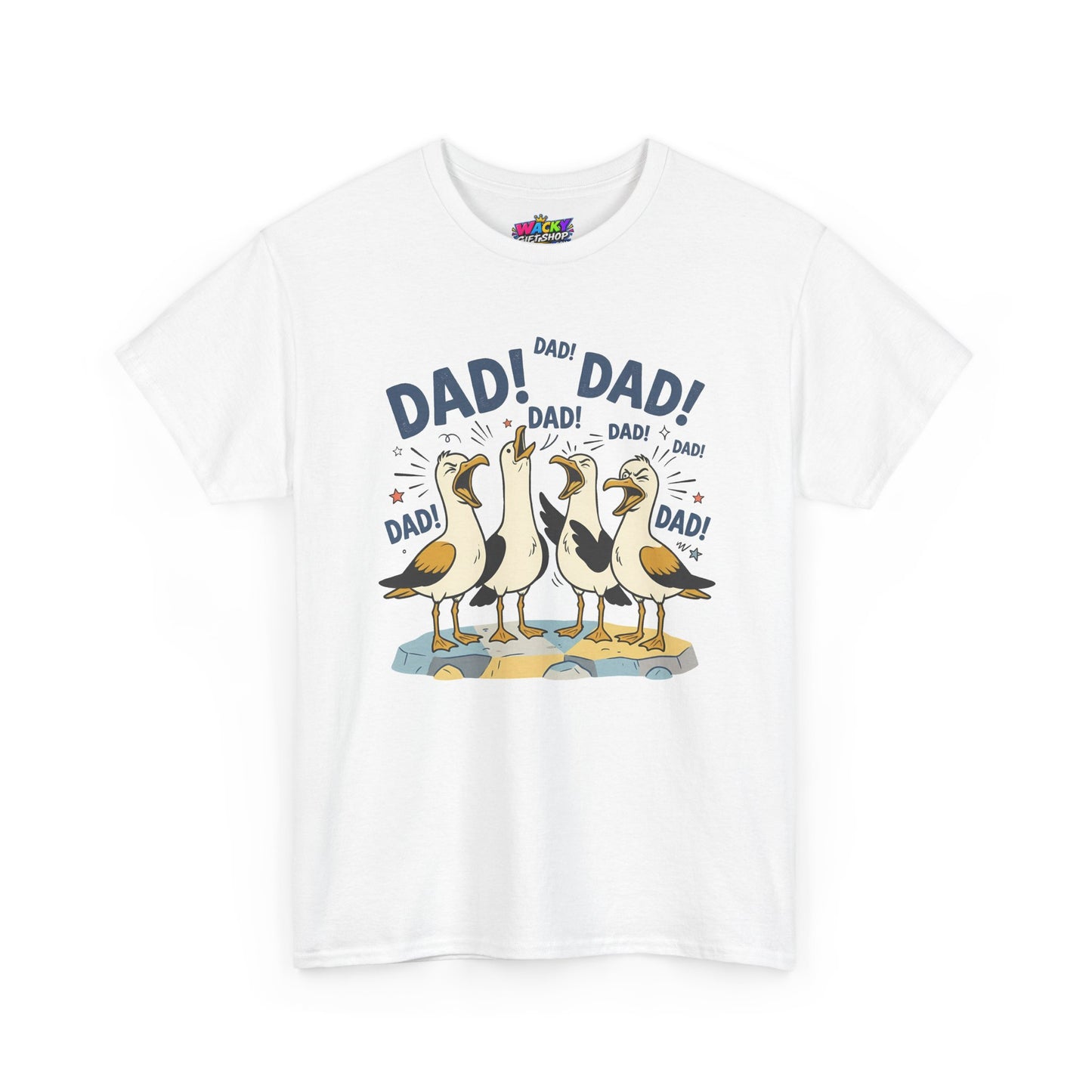 Dad Dad Dad Seagull T-Shirt