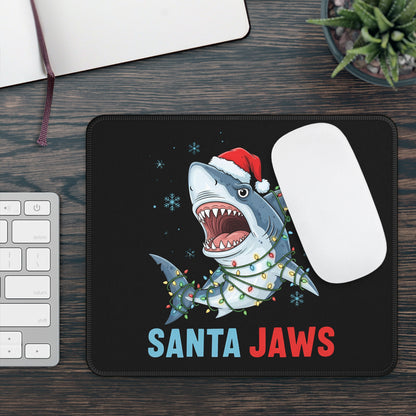 Santa Jaws Mouse Pad