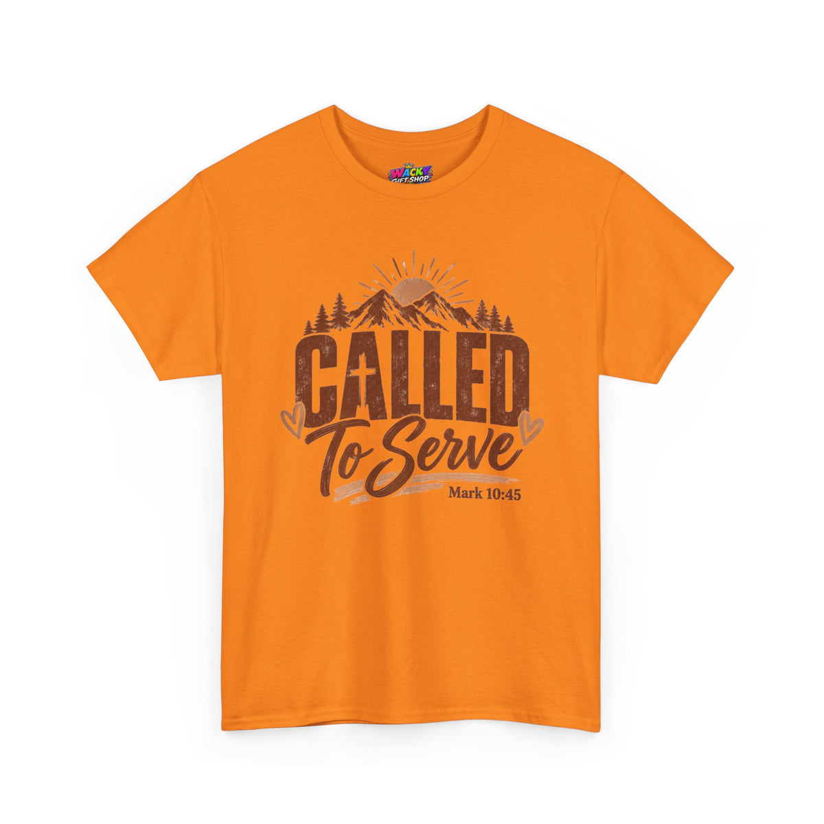 Called to Serve Mark 10:45 Christian T-Shirt