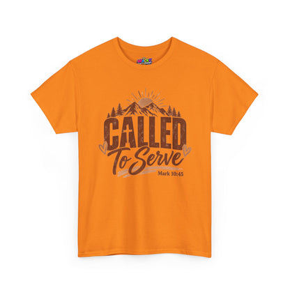 Called to Serve Mark 10:45 Christian T-Shirt