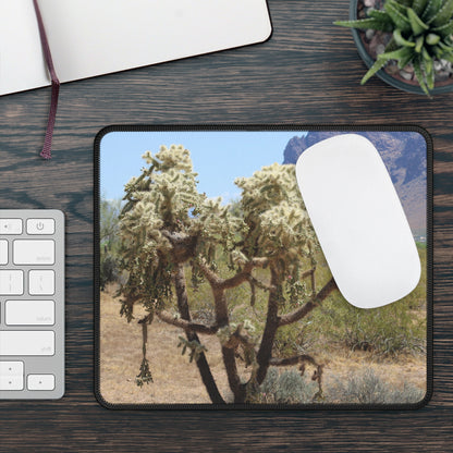 Desert Cholla Cactus Mouse Pad