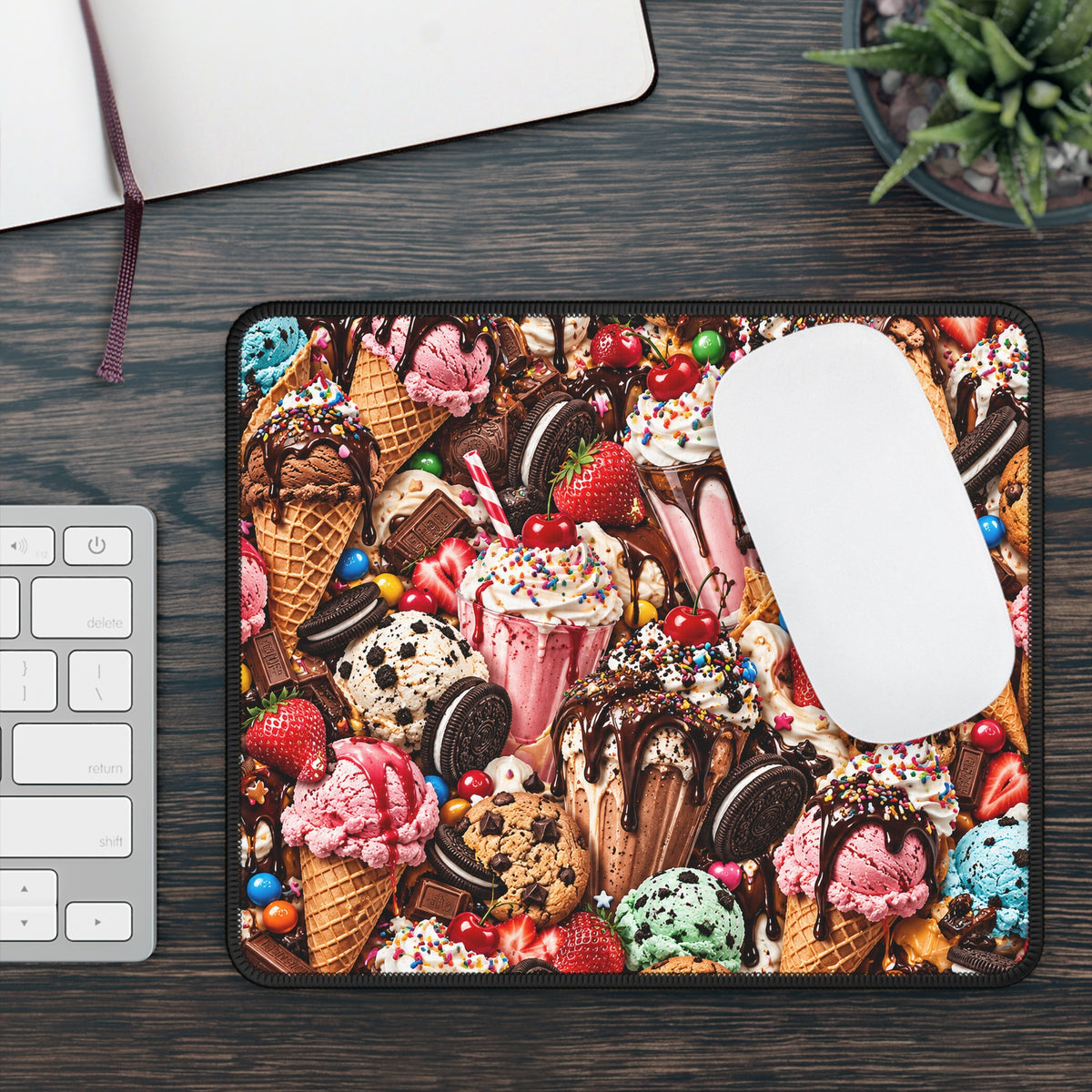 Sweet Tooth Explosion Mouse Pad