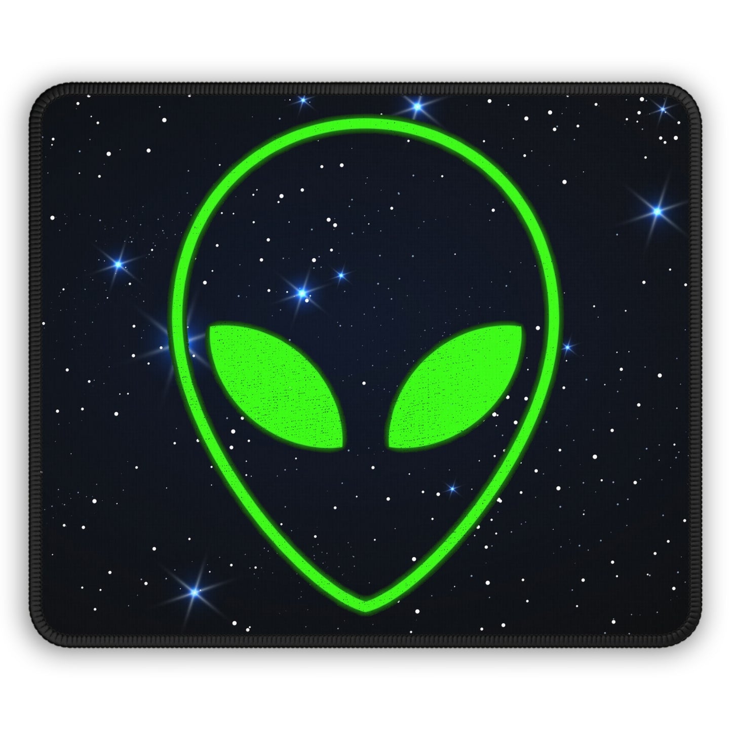 Neon Alien Mouse Pad