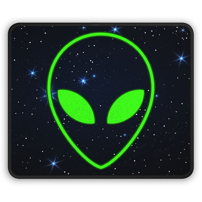 Neon Alien Mouse Pad