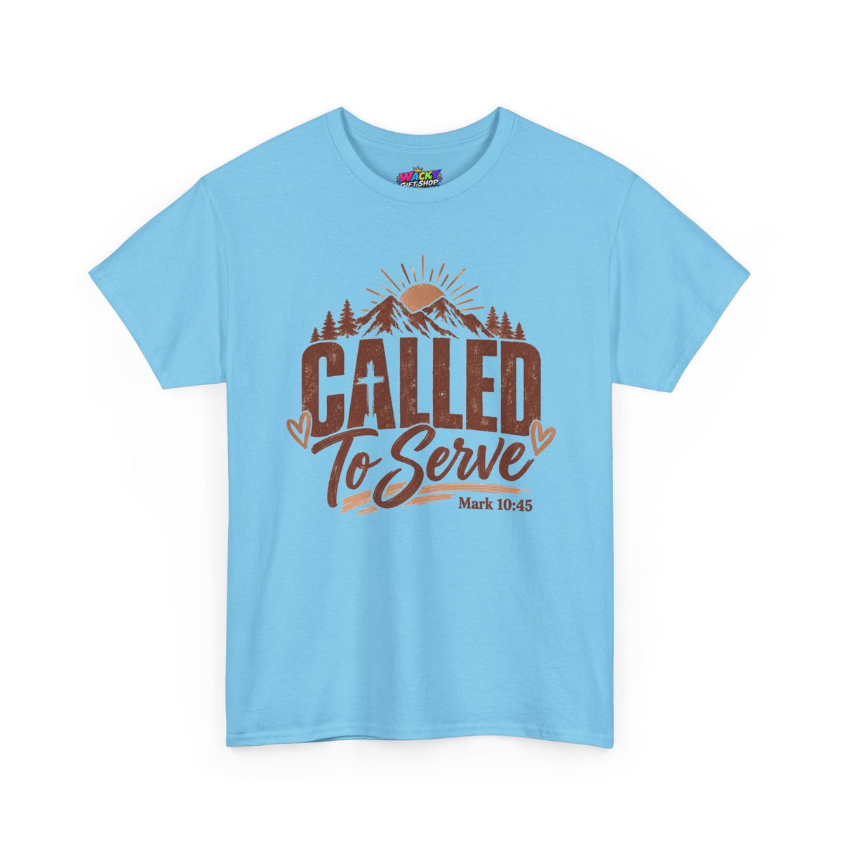 Called to Serve Mark 10:45 Christian T-Shirt
