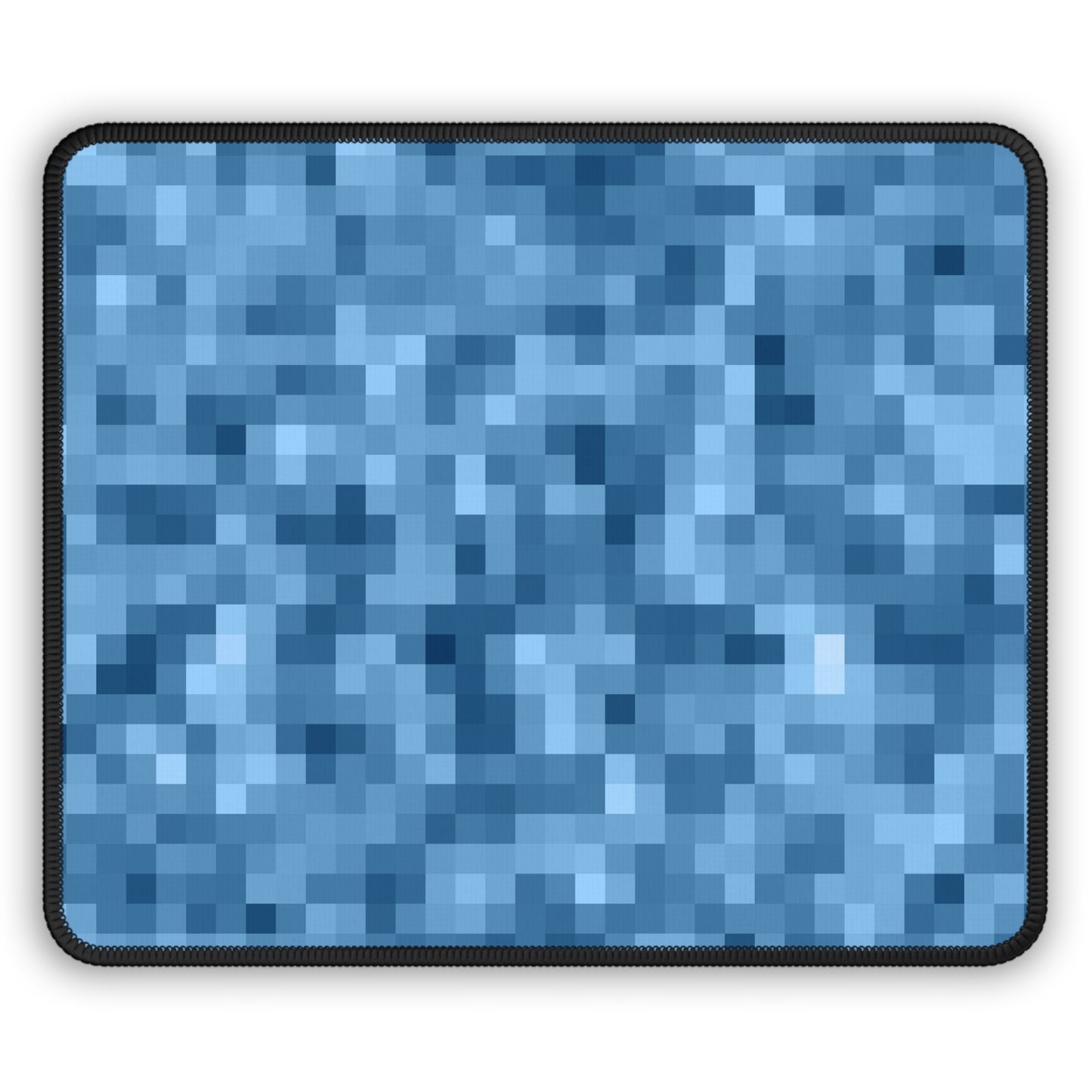 Blue Digital Camo Mouse Pad