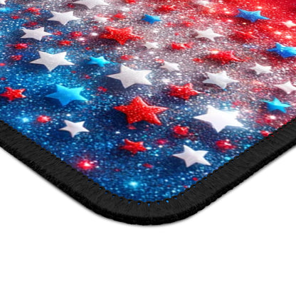 Stars & Stripes Sparkle Mouse Pad
