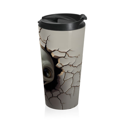 Alien Breakout Stainless Steel Travel Mug