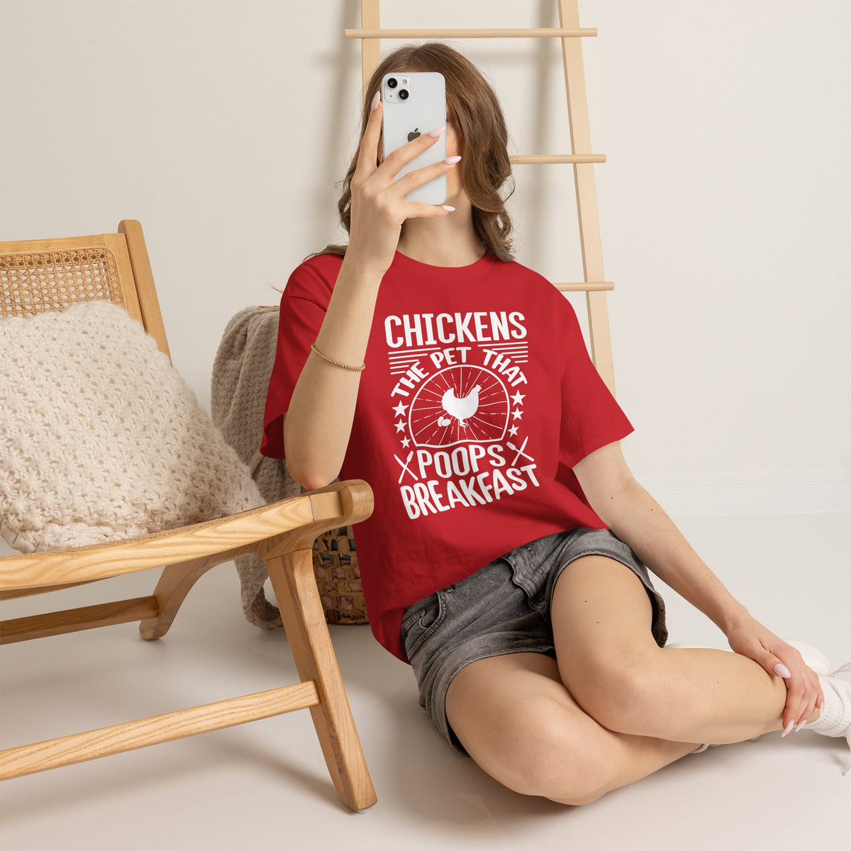 Chickens: The Pet That Poops Breakfast T-Shirt