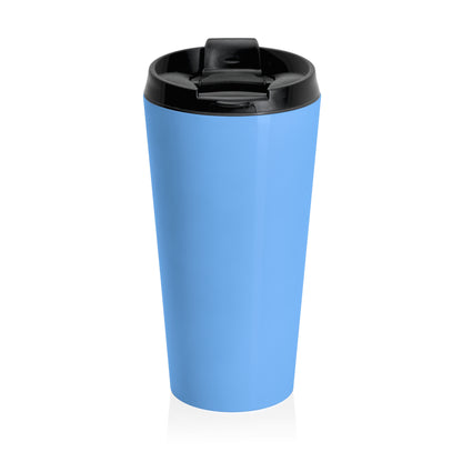 Focus Mode Activated! Funny Cat Stainless Steel Travel Mug (15oz)
