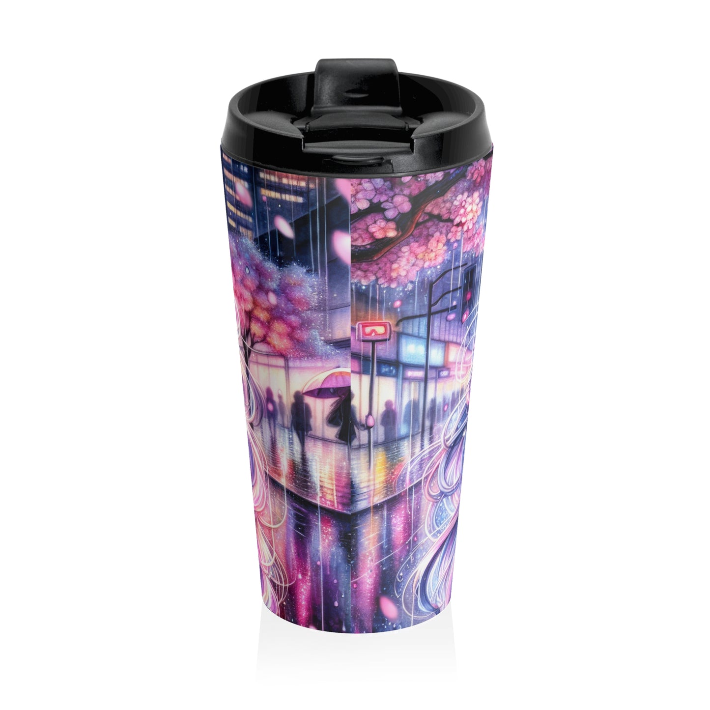 Moonlit Blossom Travel Mug