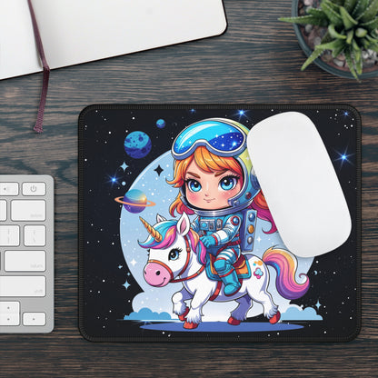 Cosmic Unicorn Astronaut Mouse Pad